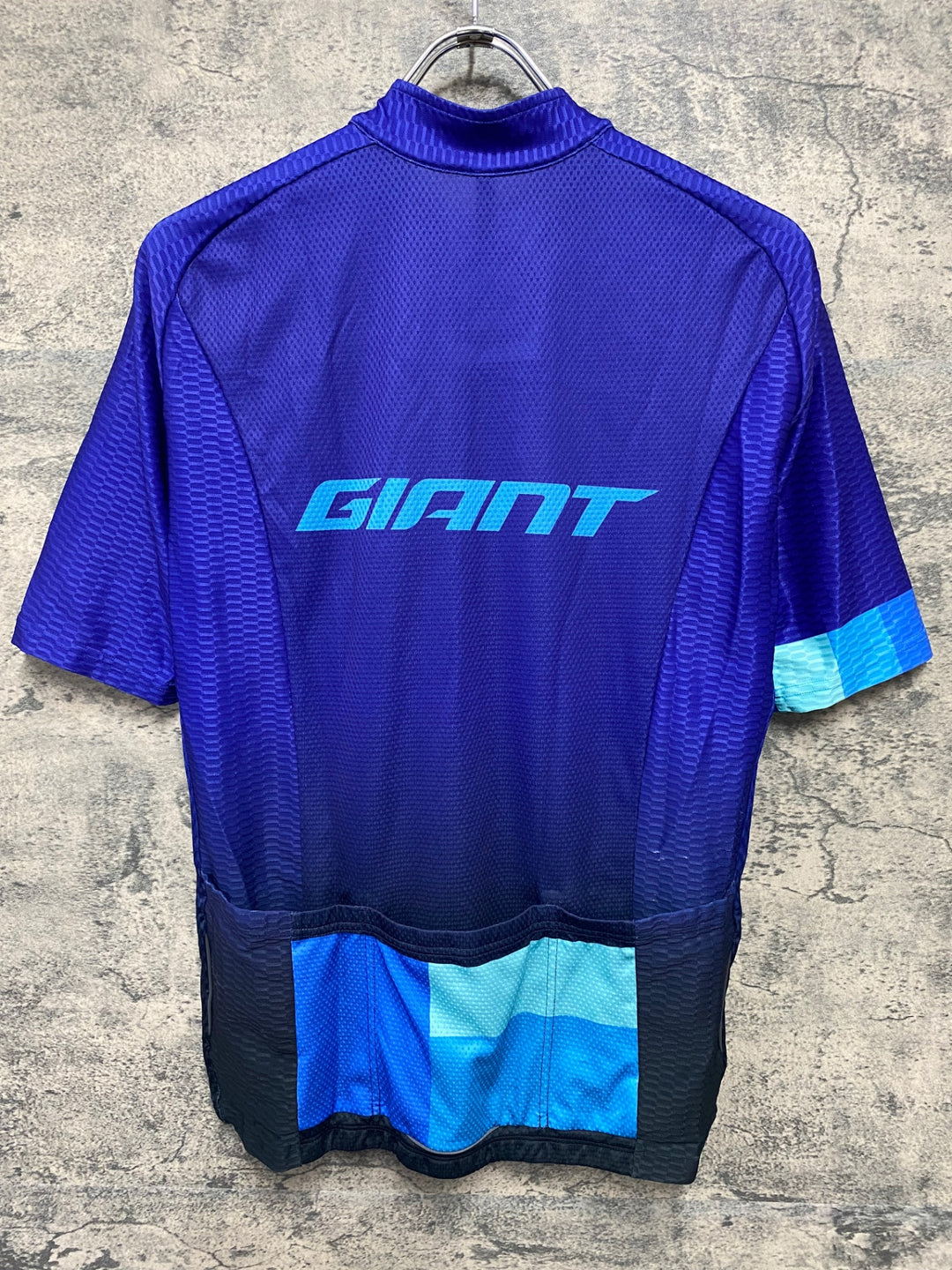 JT654 クオレ CUORE 半袖 サイクルジャージ 紺 紫 L GIANT
