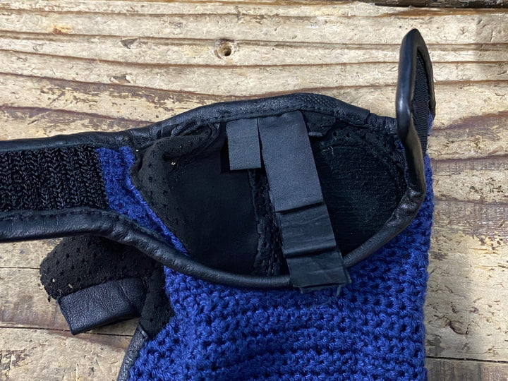KH999 ラファ Rapha CLASSIC MITTS 指切り グローブ 紺 黒 ※サイズ不明