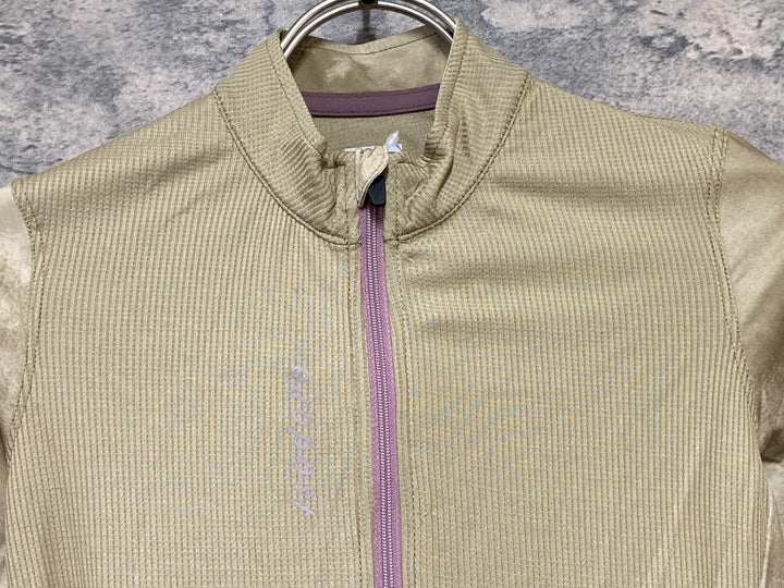 KI119 イザドア ISADORE 半袖 サイクルジャージ ベージュ XXS