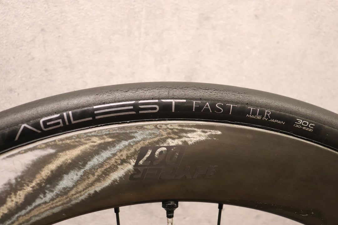 ウィンスペース WINSPACE ルンハイパー LUN HYPER 23 D67 カーボン チューブレスレディ シマノ 12/11S ホイールセット 【さいたま浦和店】