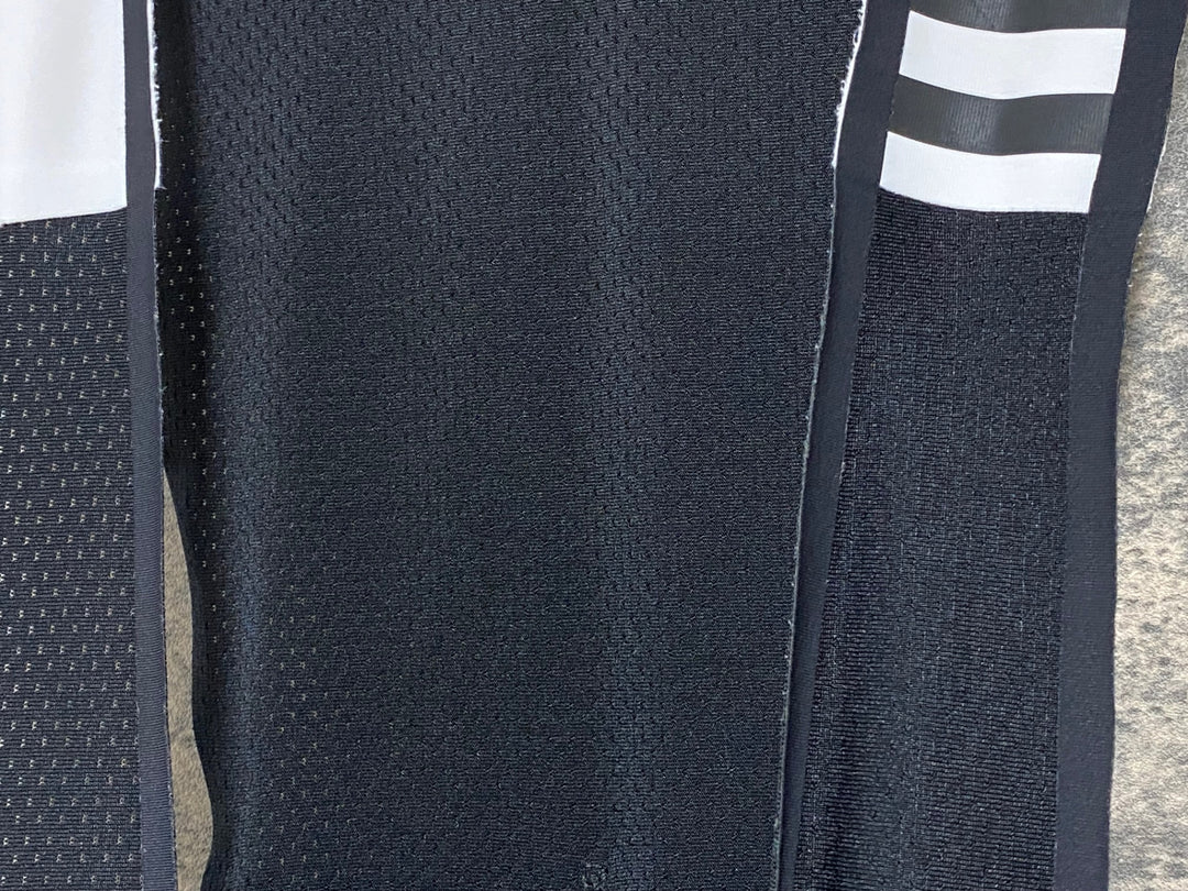 KN639 ラファ Rapha PRO TEAM WINTER TIGHTS WITH PAD ビブタイツ 黒 L 裏起毛 ※接着剥がれのためジャンク