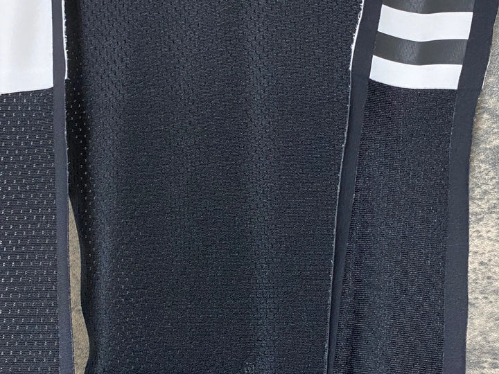 KN639 ラファ Rapha PRO TEAM WINTER TIGHTS WITH PAD ビブタイツ 黒 L 裏起毛 ※接着剥がれのためジャンク