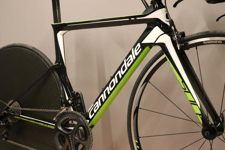 訳アリ キャノンデール CANNONDALE スライス SLICE 2015モデル 51サイズ シマノ 105 5800 MIX 11S カーボン TTバイク 【仙台店】