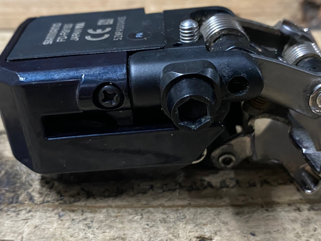 KH811 シマノ SHIMANO デュラエース DURA-ACE FD-R9150 フロントディレイラー 2S 直付け Di2 電動 動作確認済