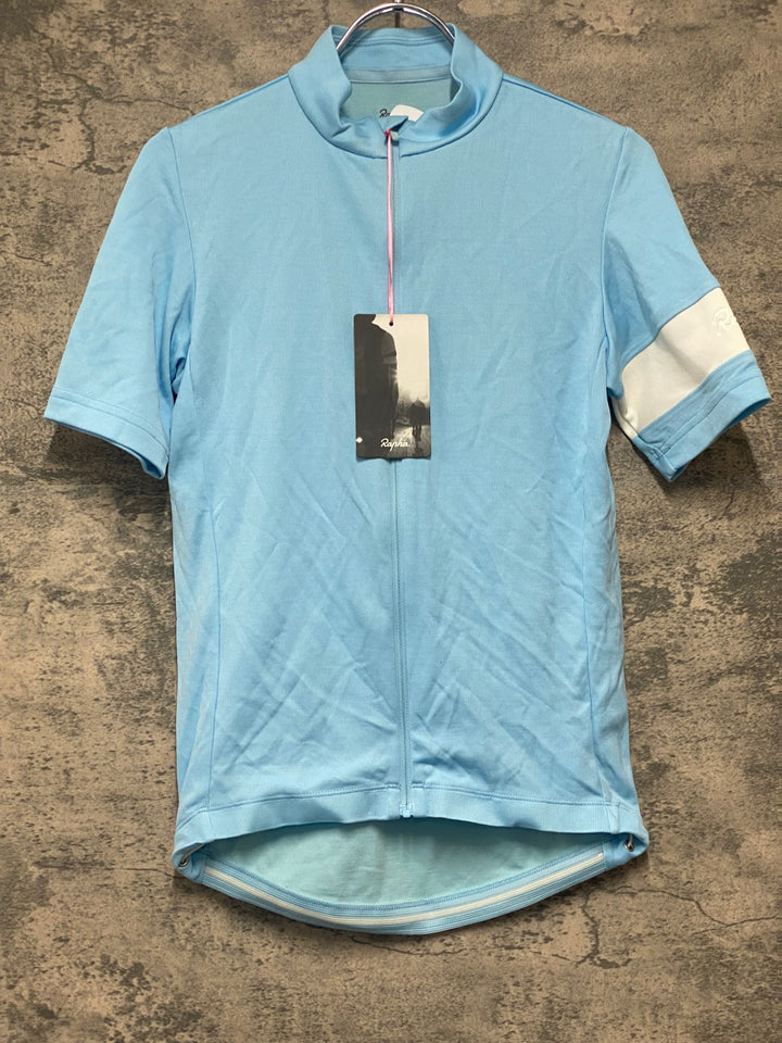 JE166 ラファ Rapha CLASSIC JERSEY Ⅱ 半袖 サイクルジャージ ライトブルー XS