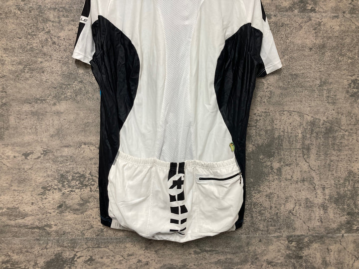 JQ944 アソス ASSOS SS.MILLE 半袖 サイクルジャージ 白 水色 M