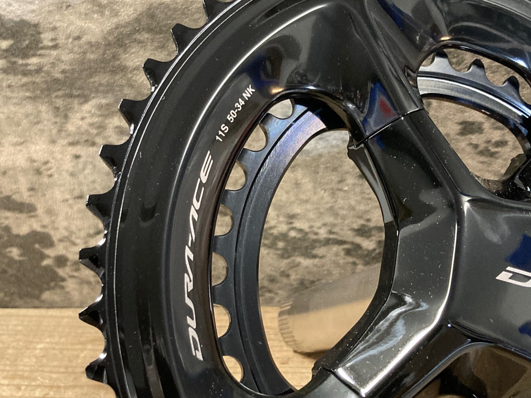 JS019 シマノ SHIMANO デュラエース DURA-ACE FC-09 クランクセット 170mm 50/34T 未使用品