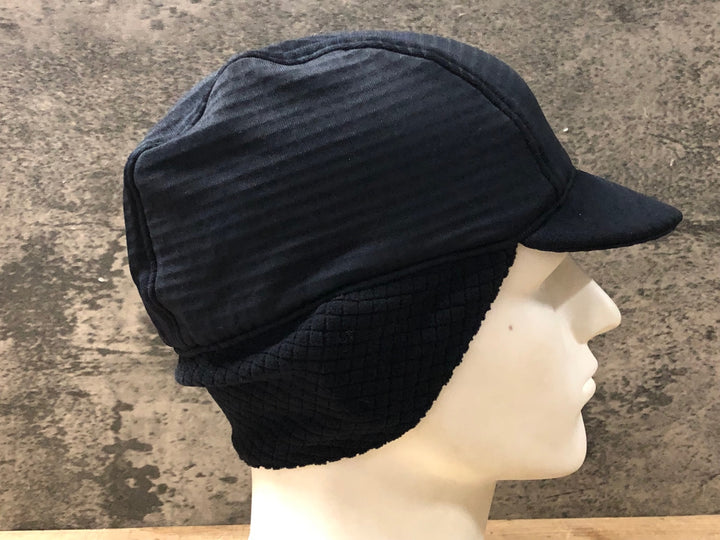 KJ118 カペルミュール KAPELMUUR サイクルキャップ 黒 ワンサイズ 裏起毛