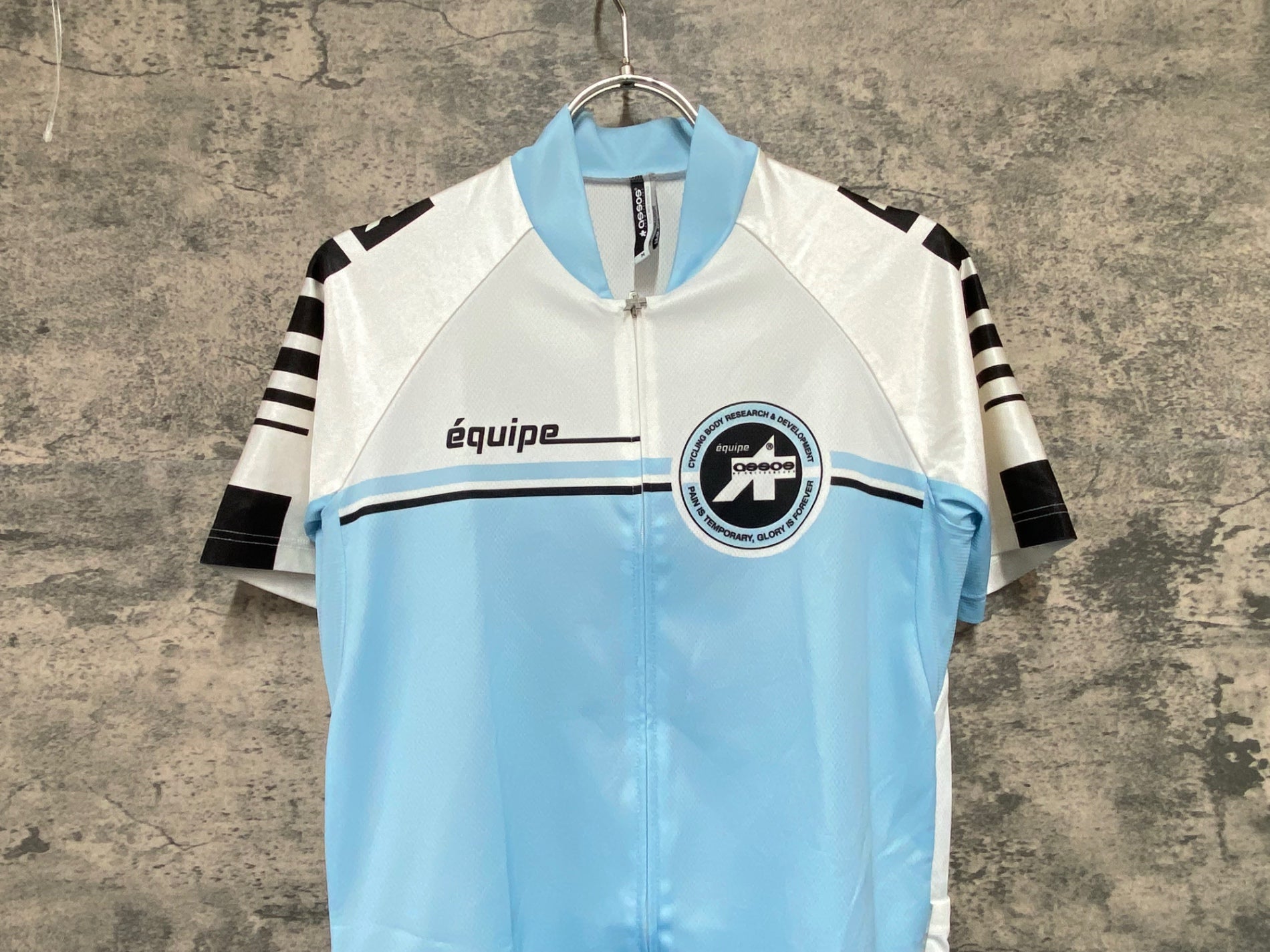 KA778 アソス Assos 半袖 サイクルジャージ 白 水色 M – BICI AMORE