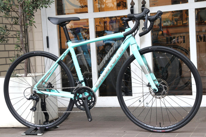 ビアンキ Bianchi ヴィア ニローネ ディスク Via Nirone7 DISC 2023モデル 53サイズ シマノ ソラ R3000 MIX 9S アルミ ロードバイク 【横浜店】