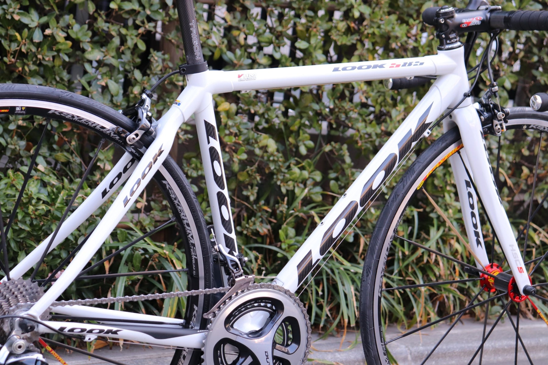 LOOK 585 ロードバイクフレーム XSサイズ ルック LOOK 585 2007年 XSサイズ シマノ デュラエース 9000 11S