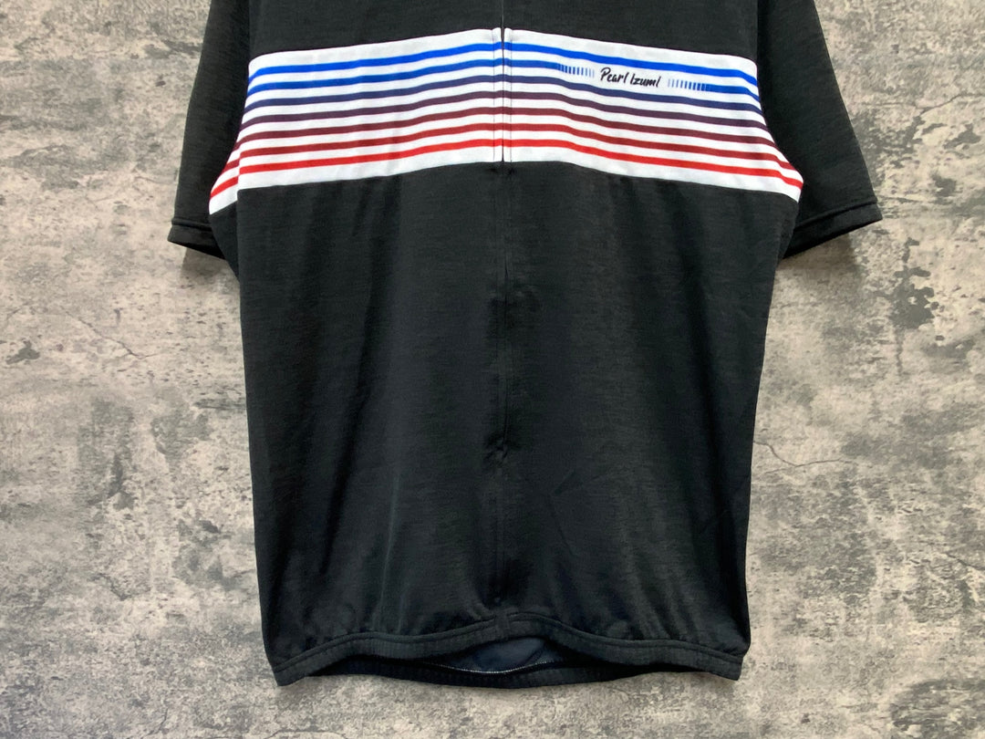 KA454 パールイズミ PEARL iZUMi 半袖 サイクルジャージ 黒 XL