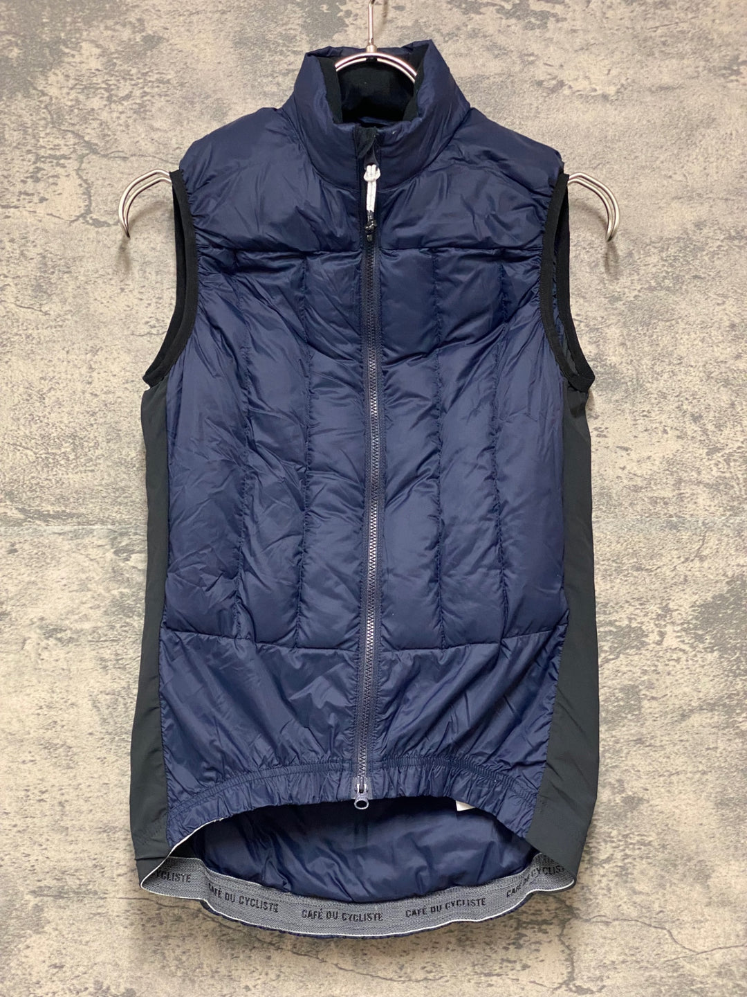 KA837 カフェドシクリステ Cafe du Cycliste ジレ サイクルベスト ネイビー XXS