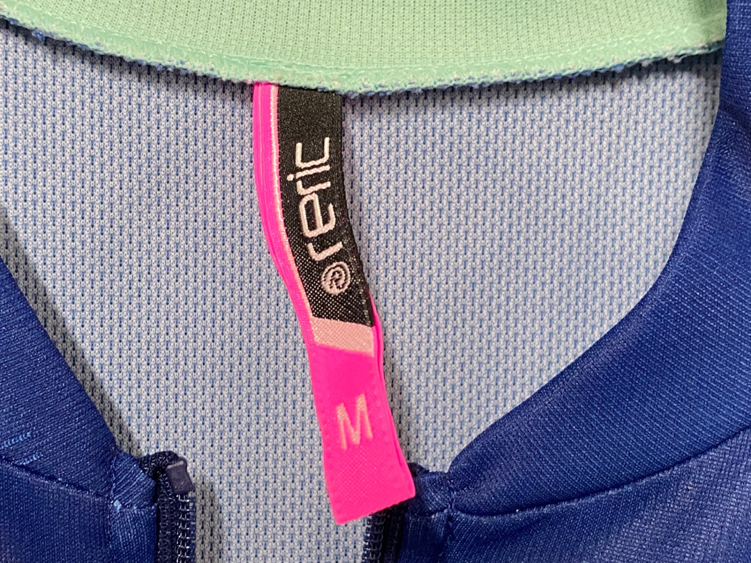 JI625 レリック RERIC 半袖 サイクルジャージ M ネイビー レディース