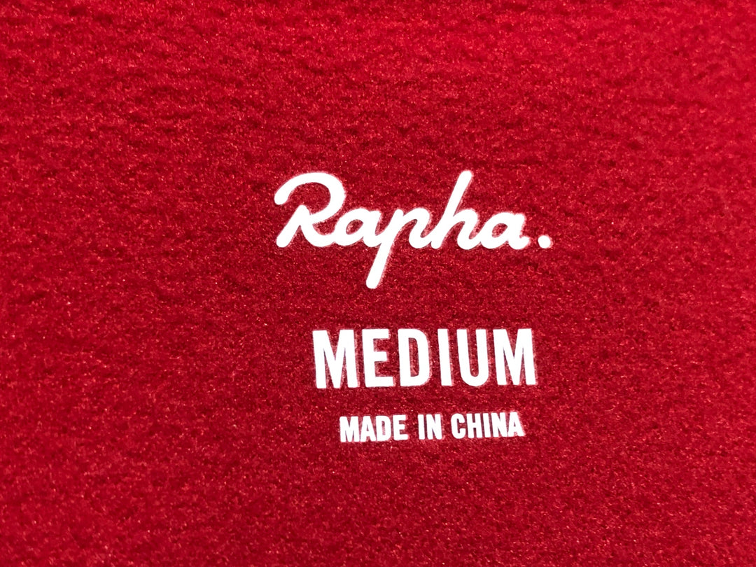 JE992 ラファ Rapha CORE WINTER JACKET 長袖 サイクルジャケット 赤 M 裏起毛