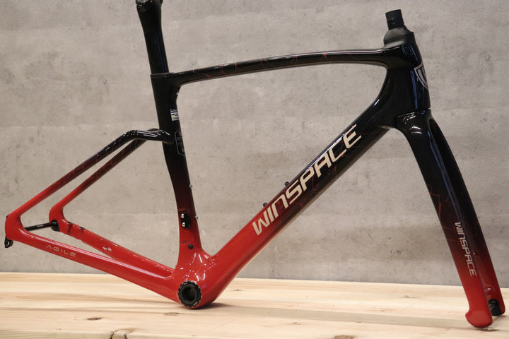 ウィンスペース WINSPACE アジャイル AGILE 限定カラー 2025モデル Sサイズ カーボン ロードバイク フレームセット 【さいたま浦和店】