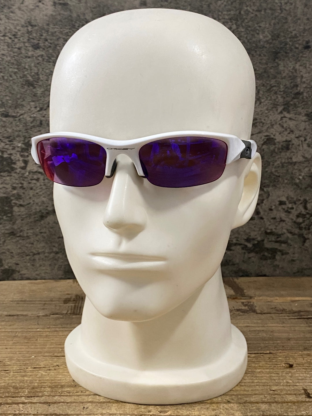 KM368 オークリー OAKLEY FLAK サングラス アイウェア 白 PRIZMレンズ