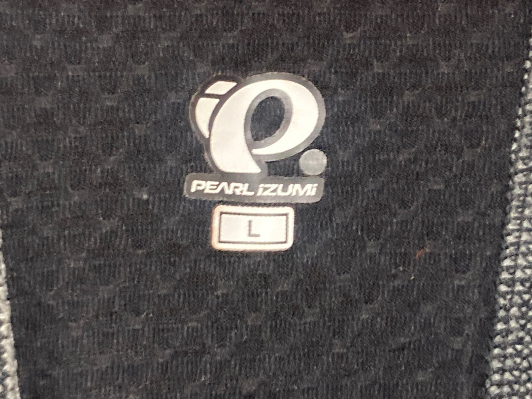 JQ566 パールイズミ PEARL iZUMi 長袖サイクルジャケット 白 L 裏起毛