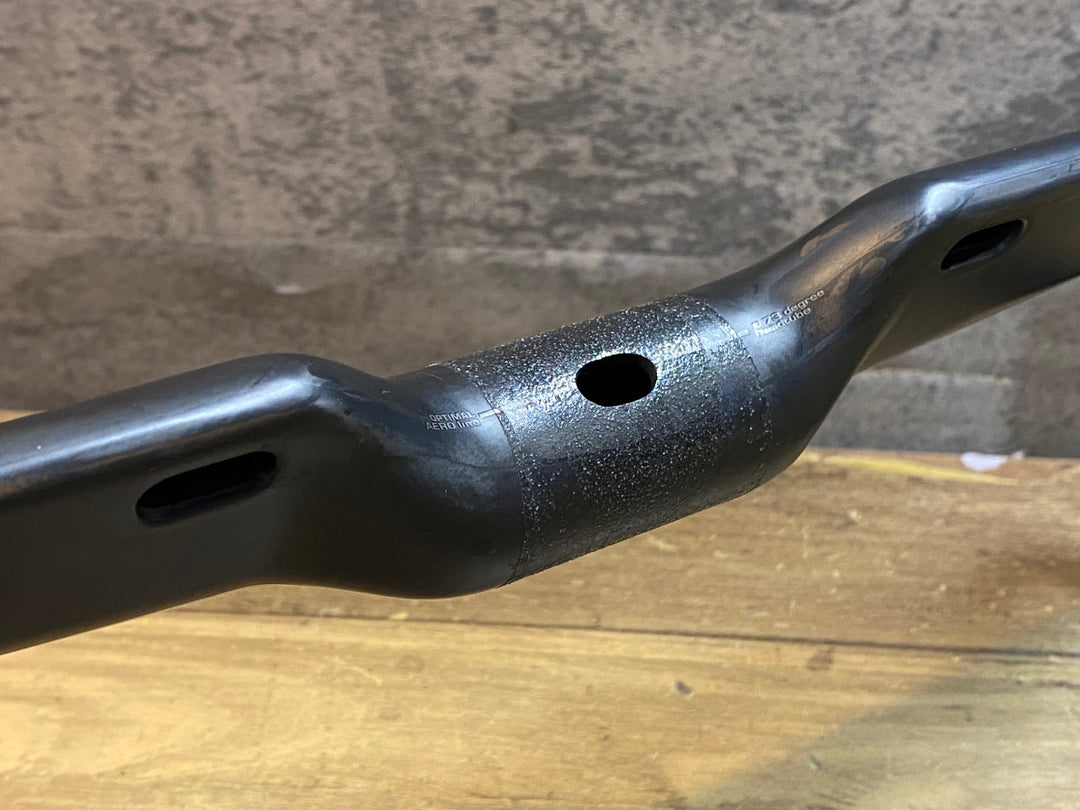 JT553 シマノプロ SHIMANO PRO VIBE SUPERLIGHT カーボン ドロップハンドル Φ31.8mm ブラケット C-C 380mm