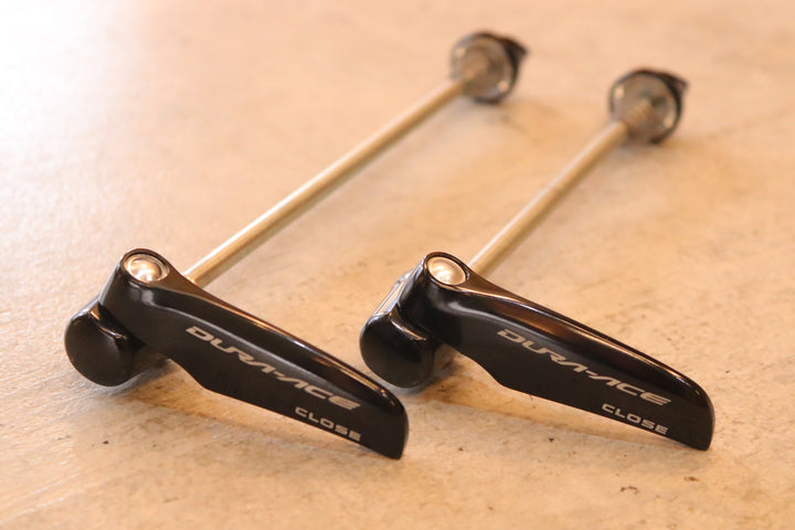 未走行品！ シマノ SHIMANO デュラエース DURA-ACE WH-R9100 C40 TU シマノ 11S/12S 28㎜ カーボン チューブラー ロードバイク ホイールセット 【広島店】