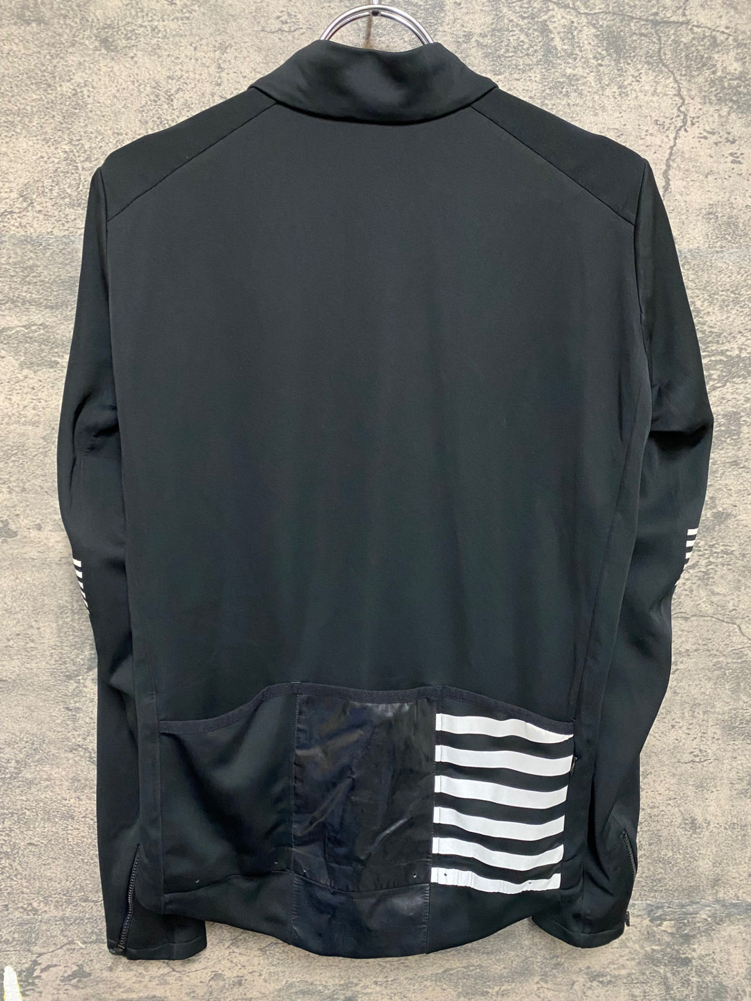 JN131 ラファ Rapha PRO TEAM SOFTSHELL JACKET 長袖 サイクルジャケット 黒 S