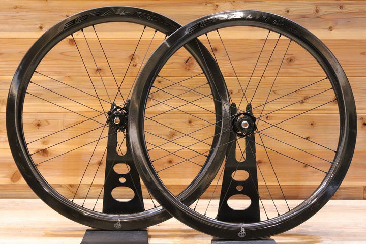 状態良好 カンパニョーロ CAMPAGNOLO ボーラ BORA WTO 45 DB シマノ 11S/12S 23C カーボン チューブレス DISC ロードバイク ホイールセット 【広島店】