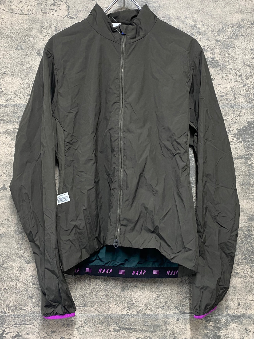 JT167 マープ MAAP Men's Alt Road Thermal Jacket 長袖 サイクルジャケット カーキ XL 裏起毛