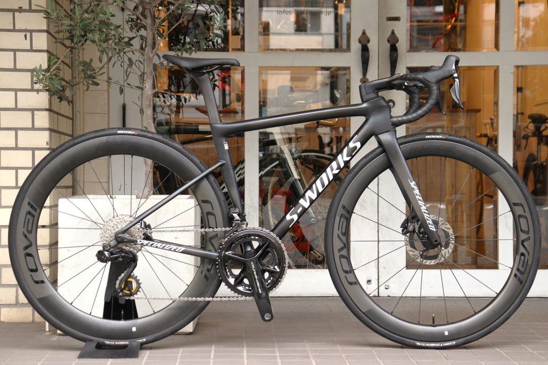 スペシャライズド SPECIALIZED ターマック S-WORKS TARMAC SL8 2024モデル 49サイズ シマノ デュラエース R9270 Di2 MIX 12S カーボン ロードバイク RAPIDE CLX 1 【横浜店】