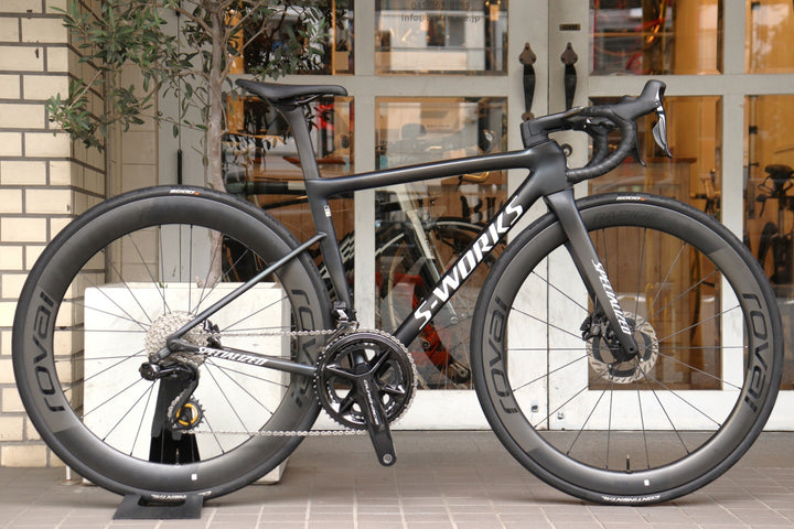 スペシャライズド SPECIALIZED ターマック S-WORKS TARMAC SL8 2024モデル 49サイズ シマノ デュラエース R9270 Di2 MIX 12S カーボン ロードバイク RAPIDE CLX 1 【横浜店】