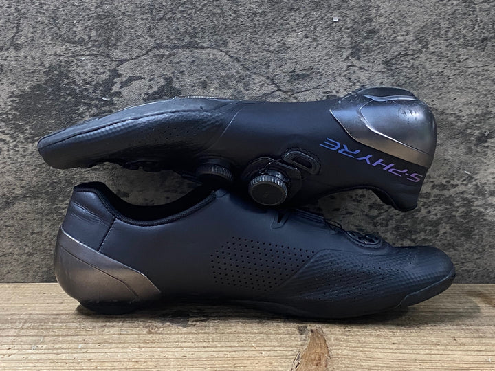 KO727 シマノ SHIMANO エスファイア S-PHYRE SH-RC902M-L01-S ビンディングシューズ EU44 3穴 黒
