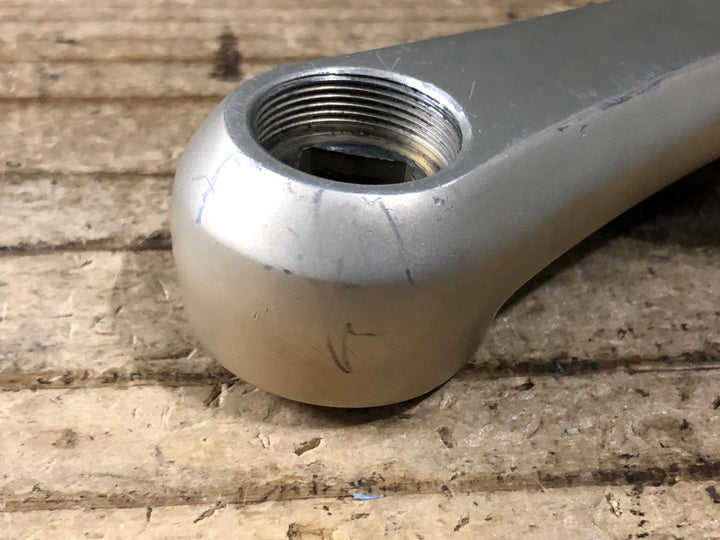 JZ678 スギノ SUGINO 75 SG75N クランクアームセット 165mm PCD144 ゴールド ピスト 競輪 NJS