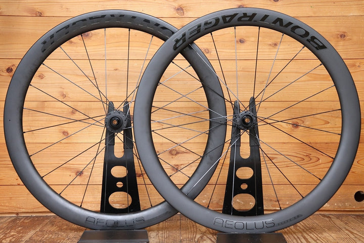 ボントレガー BONTRAGER アイオロス AEOLUS ELITE 50 カーボン チューブレスレディ ホイールセット シマノ11S/12S 【芦屋店】