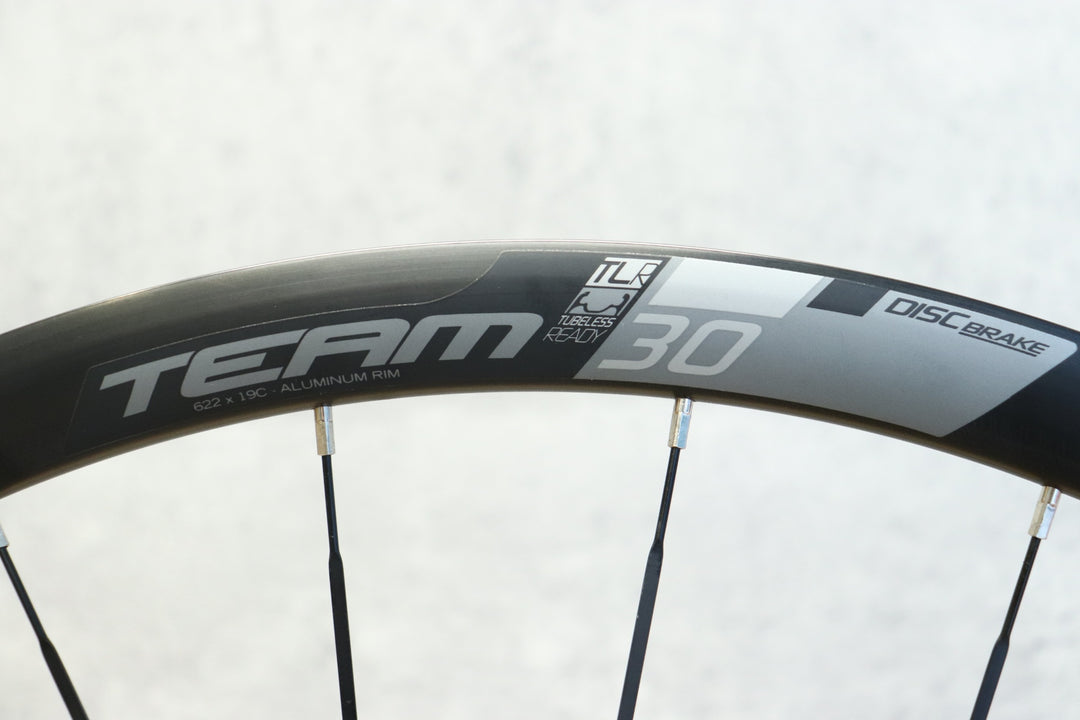 ヴィション VISION TEAM 30 DISC アルミ チューブレスレディ ホイールセット シマノ 11/12S 【さいたま浦和店】