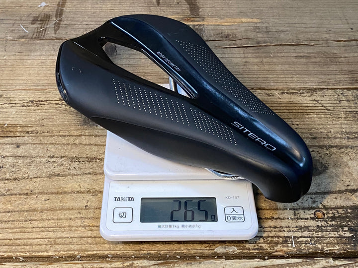 JU433 スペシャライズド SPECIALIZED SITERO HOLLOW TI レール サドル 黒