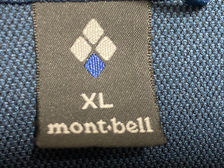 JZ969 モンベル mont-bell 長袖 サイクルジャケット グレー 水色 XL