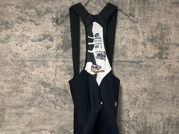 JW328 アソス assos ビブタイツ 裏起毛 3/4 黒 M