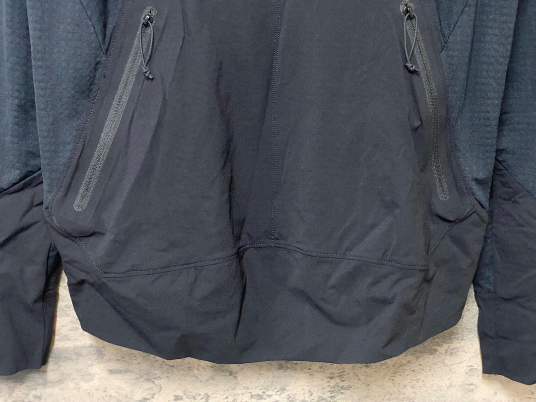 KN644 セブンメッシュ 7MESH 長袖 サイクルジャージ 黒 M 裏起毛