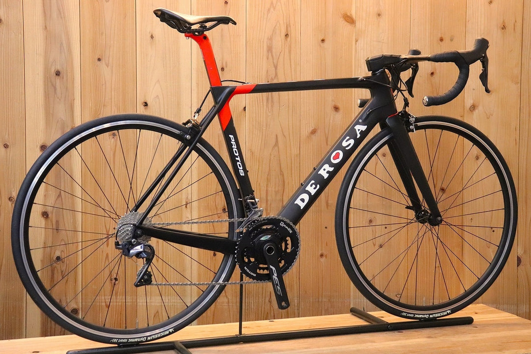 デローザ DE ROSA プロトス PROTOS 2017年モデル 52サイズ シマノ アルテグラ R8000 MIX 11S カーボン ロードバイク【芦屋店】
