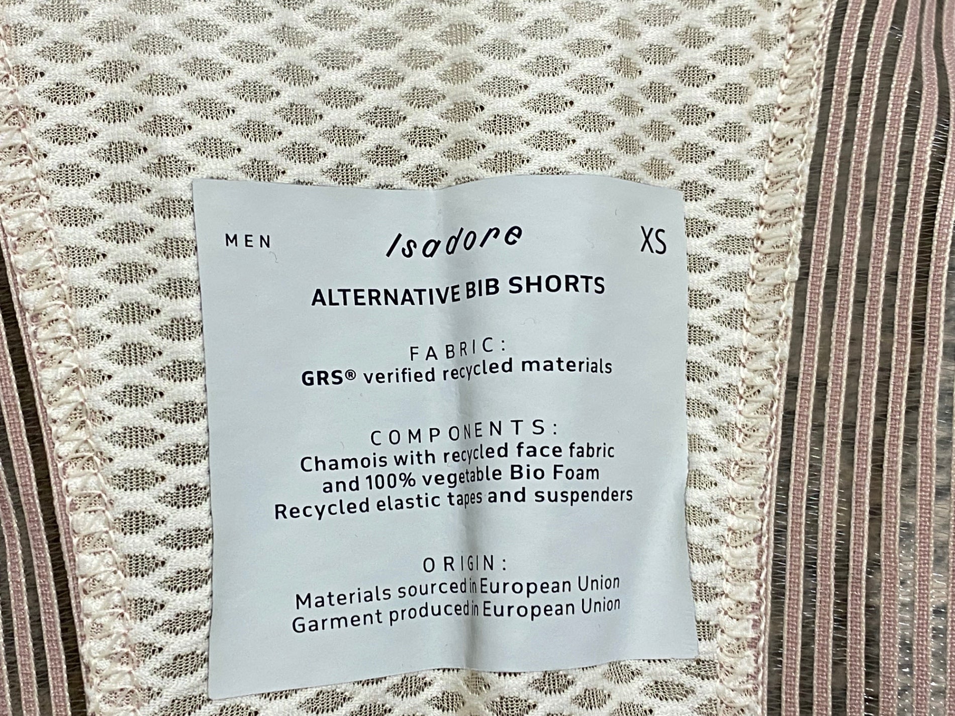 JQ535 イザドア Isadore ALTERNATIVE BIB SHORTS ビブショーツ