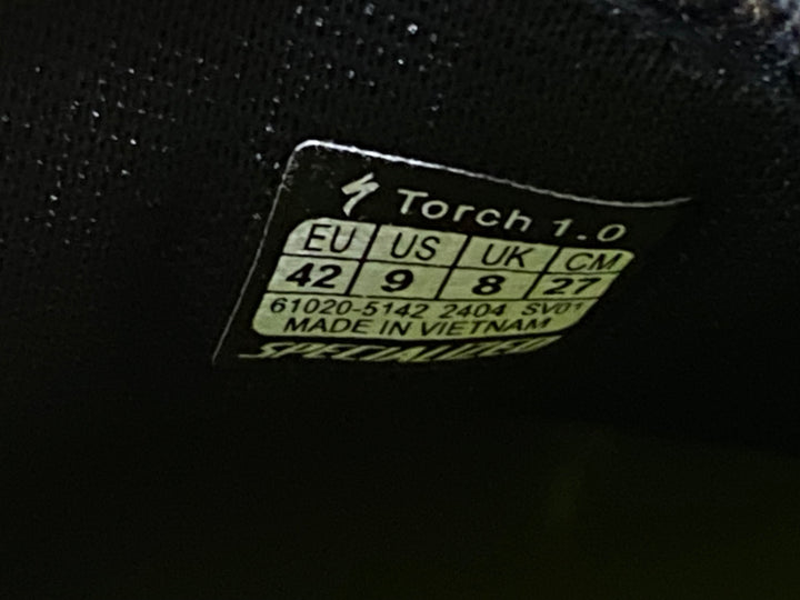 KK751 スペシャライズド SPECIALIZED トーチ TORCH 1.0 ビンディングシューズ EU42 3穴 黒