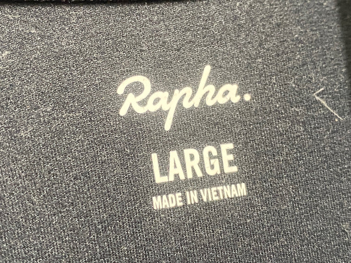 JX148 ラファ Rapha CORE LONG SLEEVE JERSEY 長袖 サイクルジャージ 黒 L