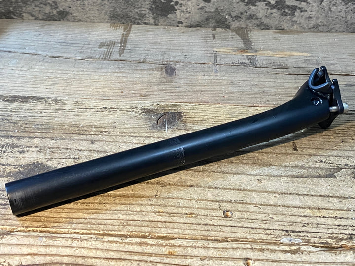 JU472 TNI BLACK シートポスト カーボン 320mm Φ27.2 ※クランプ跡あり