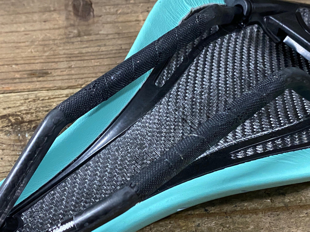 JY021 フィジーク fizik アリオネ ARIONE R3 サドル カーボンレール 黒 チェレステ 未使用