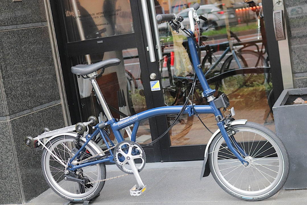 ブロンプトン BROMPTON M6L カスタム 2019モデル テンペストブルー 折り畳み 小径車 ミニベロ 16インチ 【東京南麻布店】