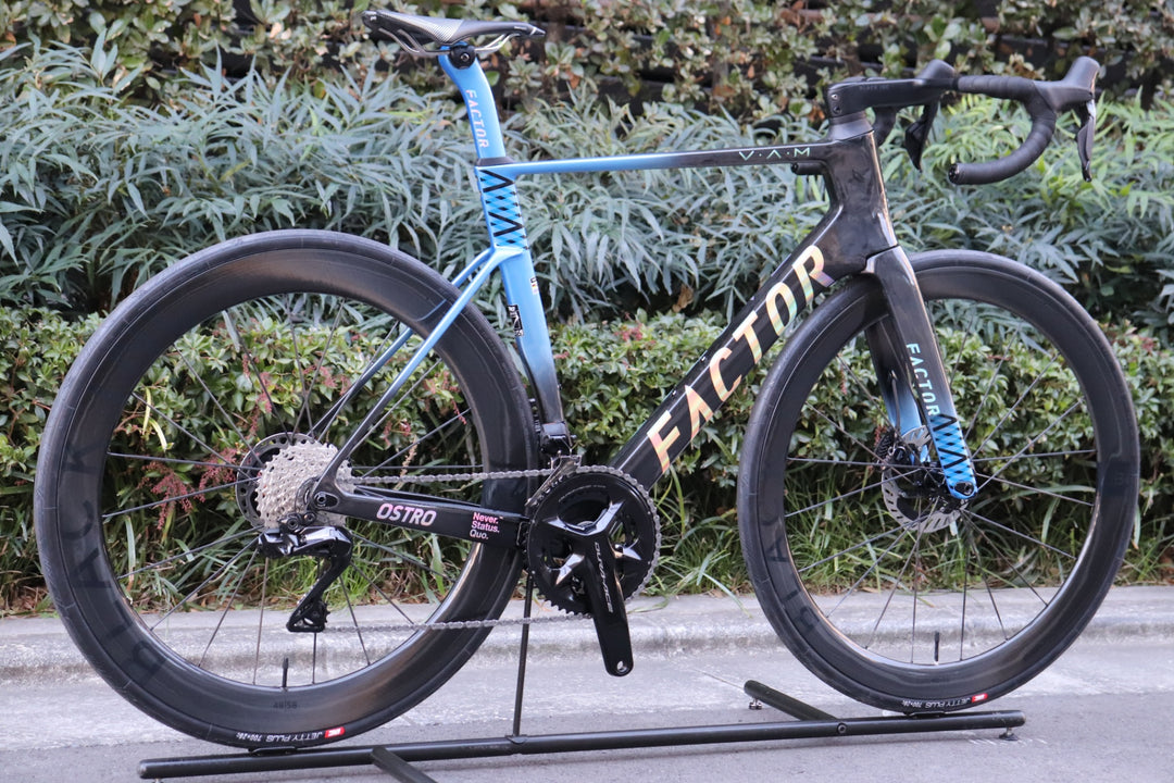 【新品コンポーネント使用】ファクター FACTOR オストロ OSTRO VAM 2.0 56サイズ 2024 シマノ デュラエース R9270MIX 12S Di2 カーボン ロードバイク 【さいたま浦和店】