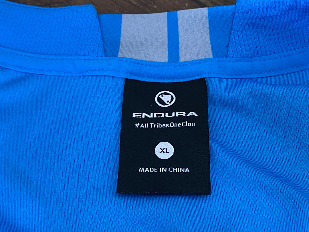 JT172 エンデュラ ENDURA 半袖 サイクルジャージ 水色 XL