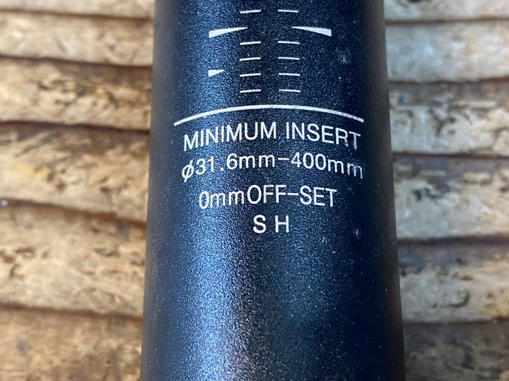 KA358 シマノ SHIMANO PRO LT シートポスト Φ31.6 400mm