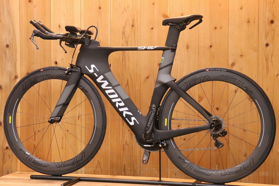 スペシャライズド SPECIALIZED エスワークス シヴ S-WORKS SHIV 2016年モデル Mサイズ シマノ デュラエース R9070 Di2 MIX 11S カーボン トライアスロンバイク 【芦屋店】