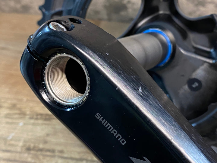 JJ340 シマノ SHIMANO 105 FC-R7100 クランクセット 52/36T 172.5mm ※クランク取り付けボルト欠品