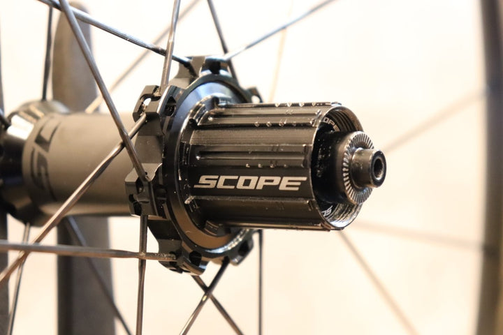 スコープ SCOPE R5C カーボン チューブレスレディ ホイールセット シマノ 12/11S ワイドリム 19C 【さいたま浦和店】